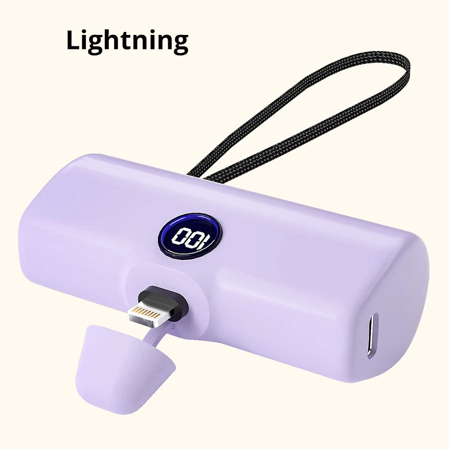 Portable Charger Fast Charge Type C
