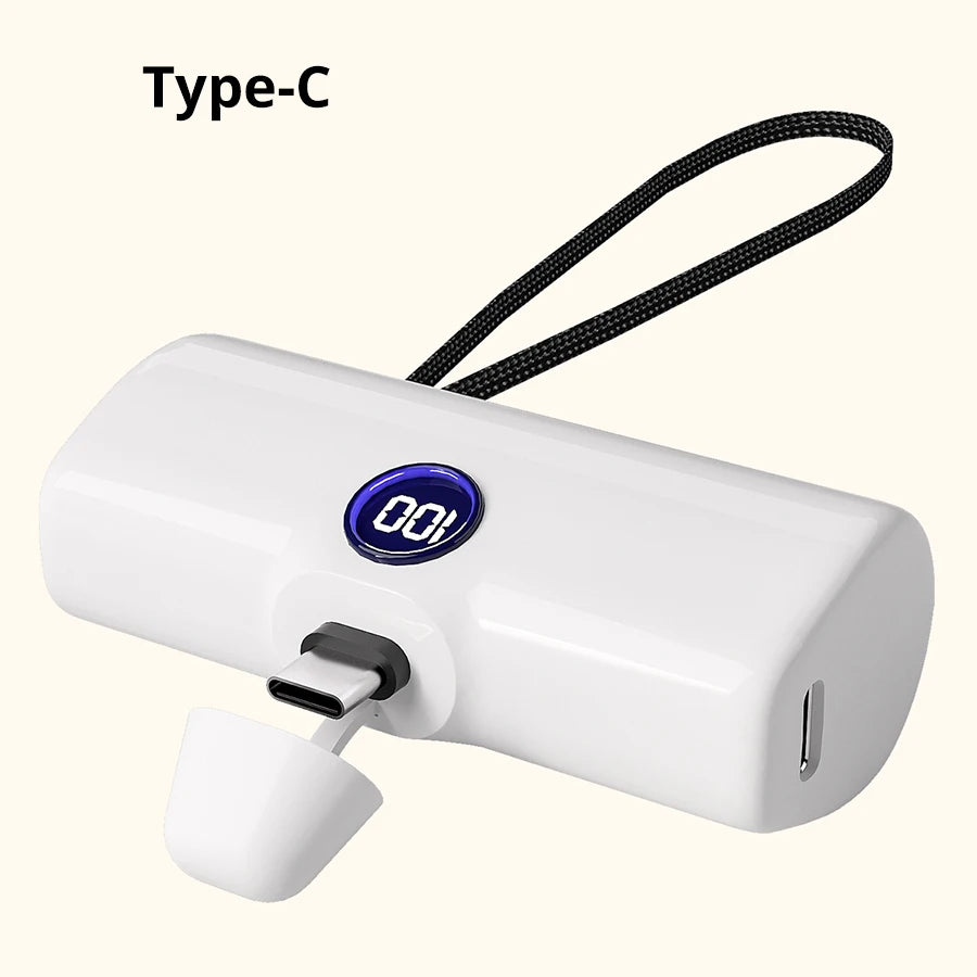 Portable Charger Fast Charge Type C