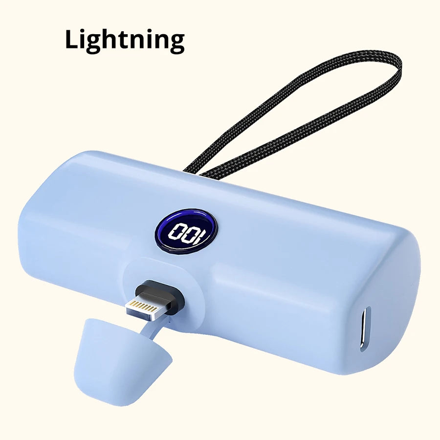 Portable Charger Fast Charge Type C