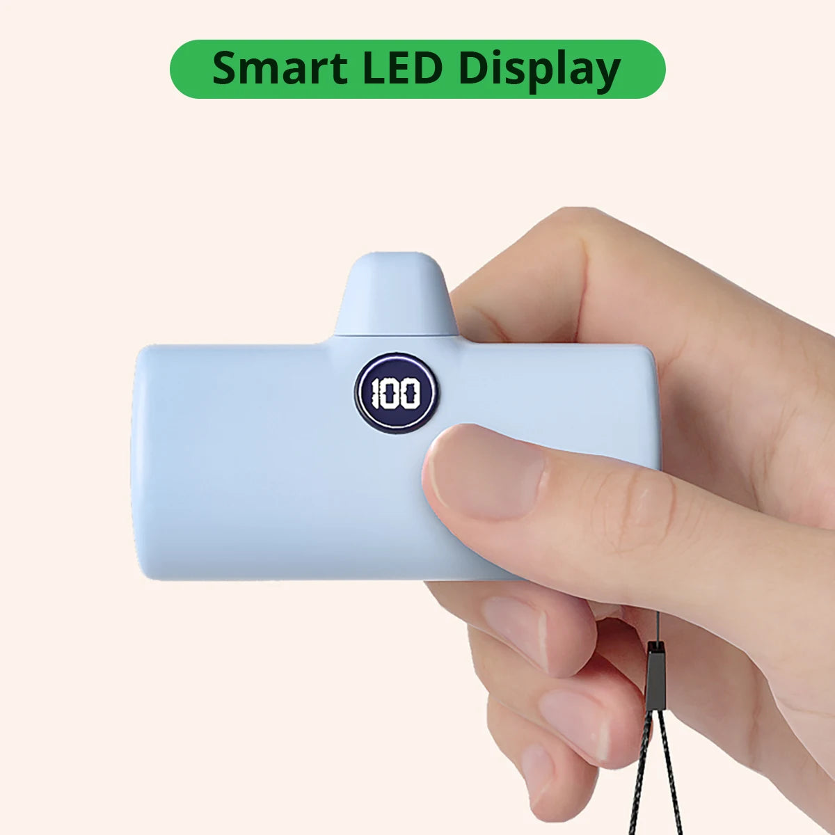 Portable Charger Fast Charge Type C