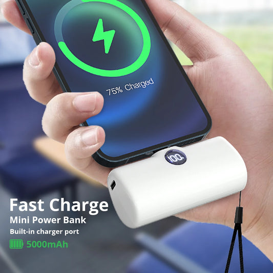 Portable Charger Fast Charge Type C